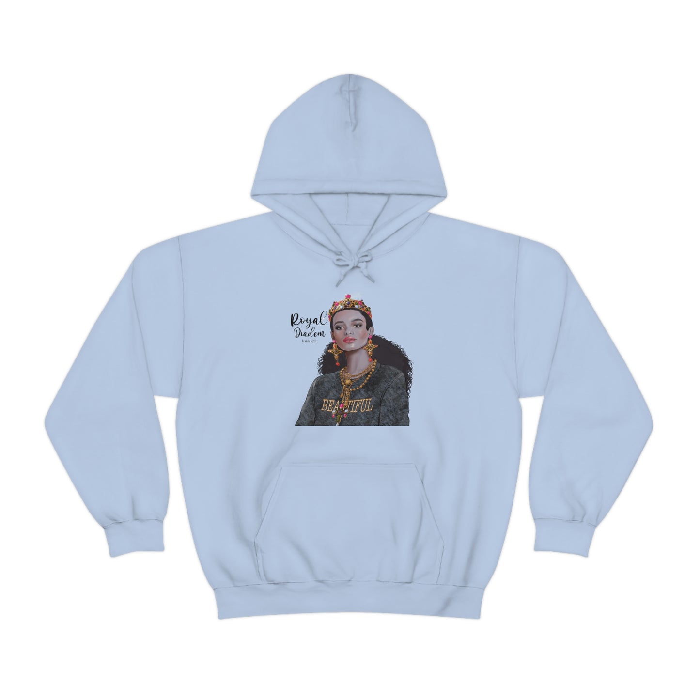 Women's Royal Diadem Heavy Blend Hooded Sweatshirt