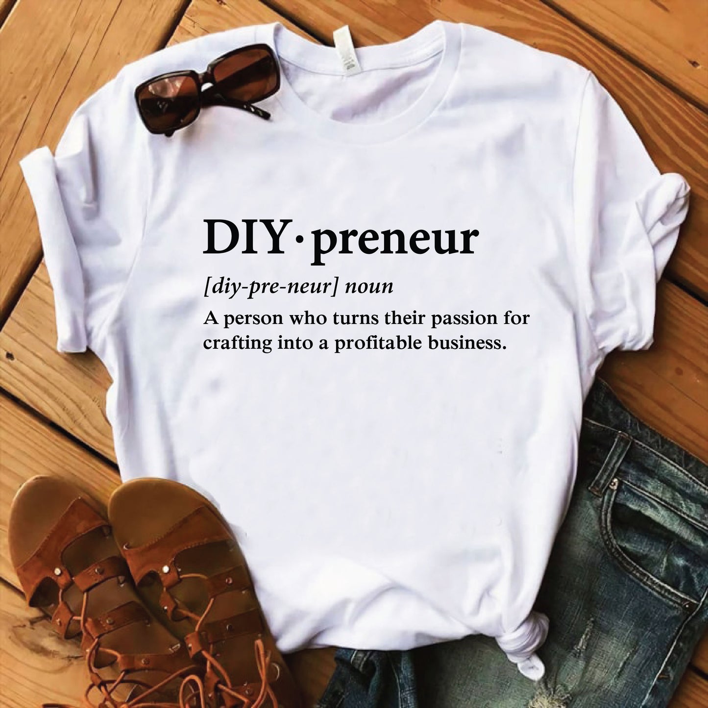 Women’s Jersey DIY.Preneur Short Sleeve Tee