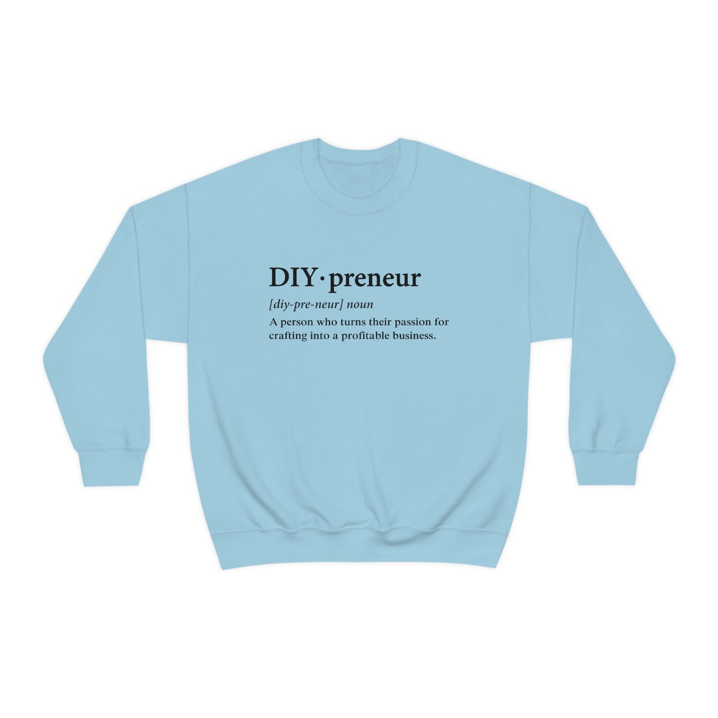 Men’s Heavy Blend™ DIY.Preneur Crewneck Sweatshirt