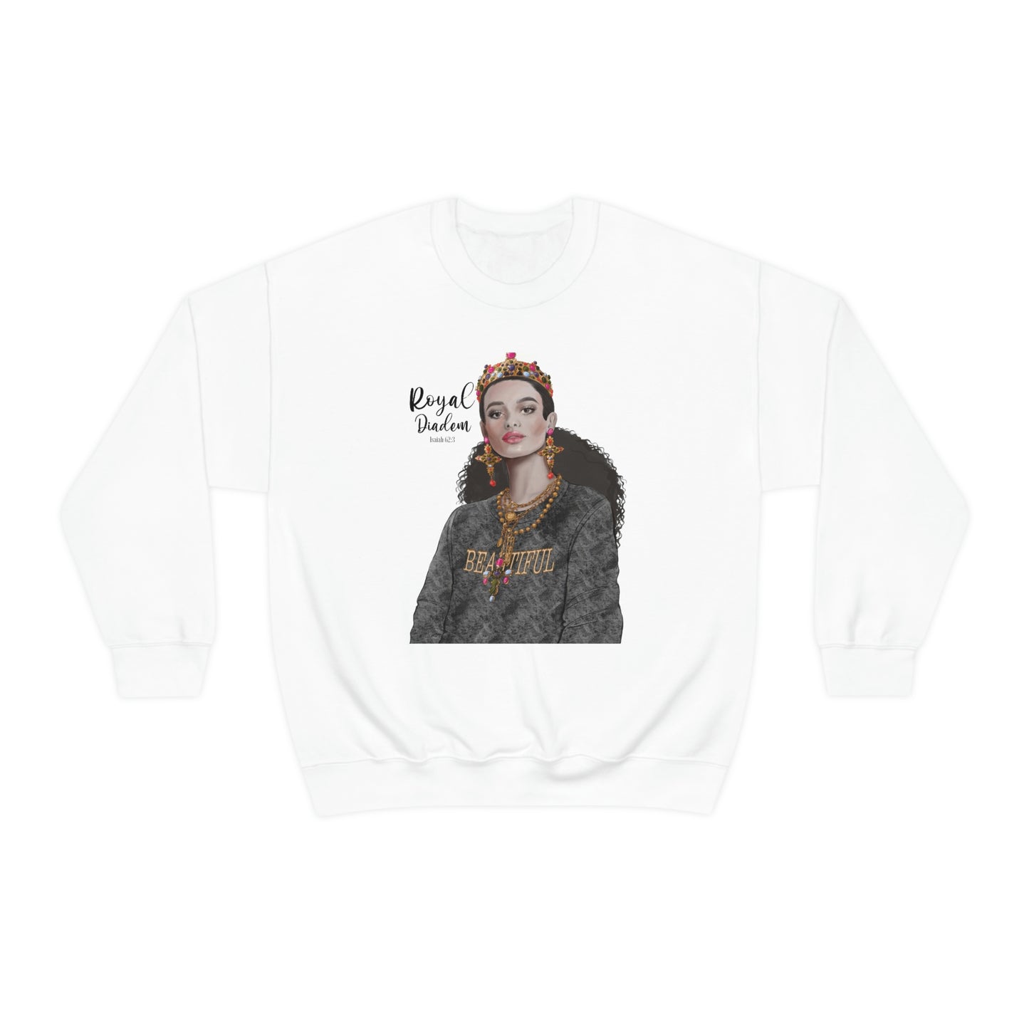 Women's Royal Diadem Heavy Blend™ Crewneck Sweatshirt