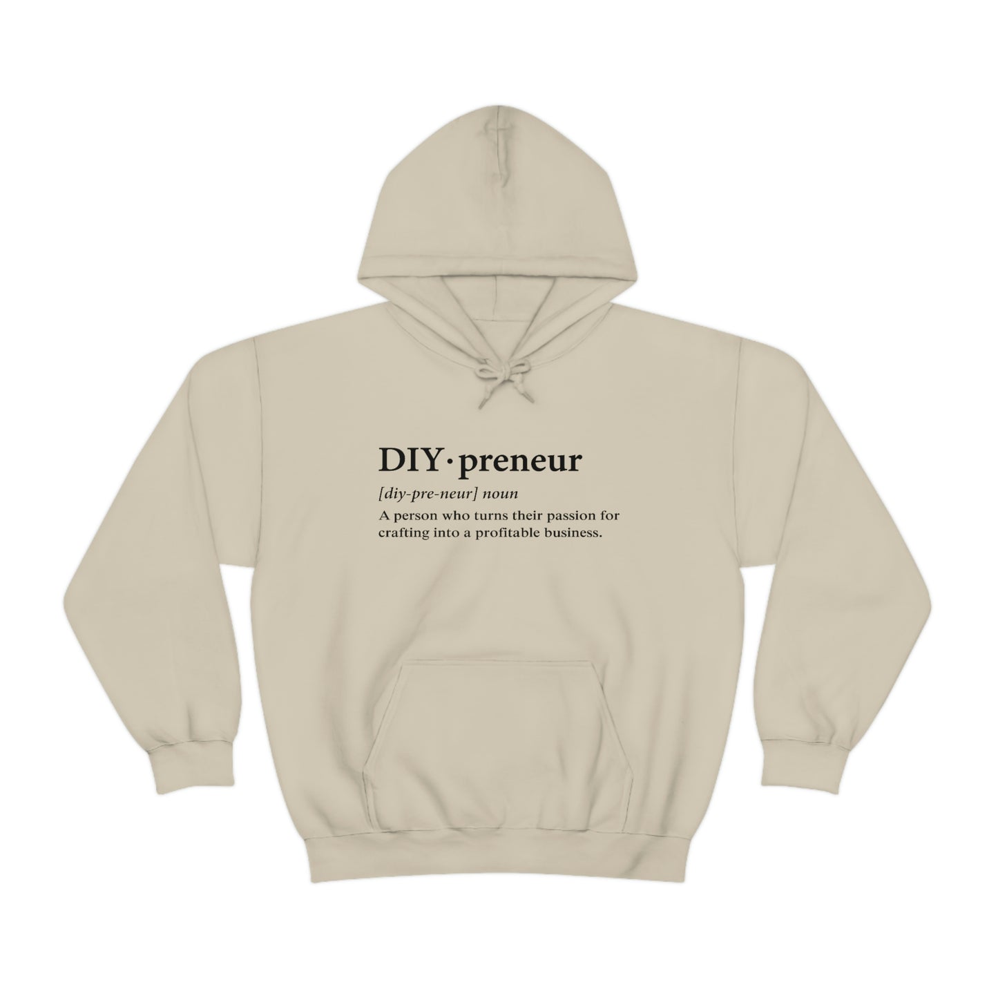Men’s Heavy Blend™ DIY.Preneur Hooded Sweatshirt