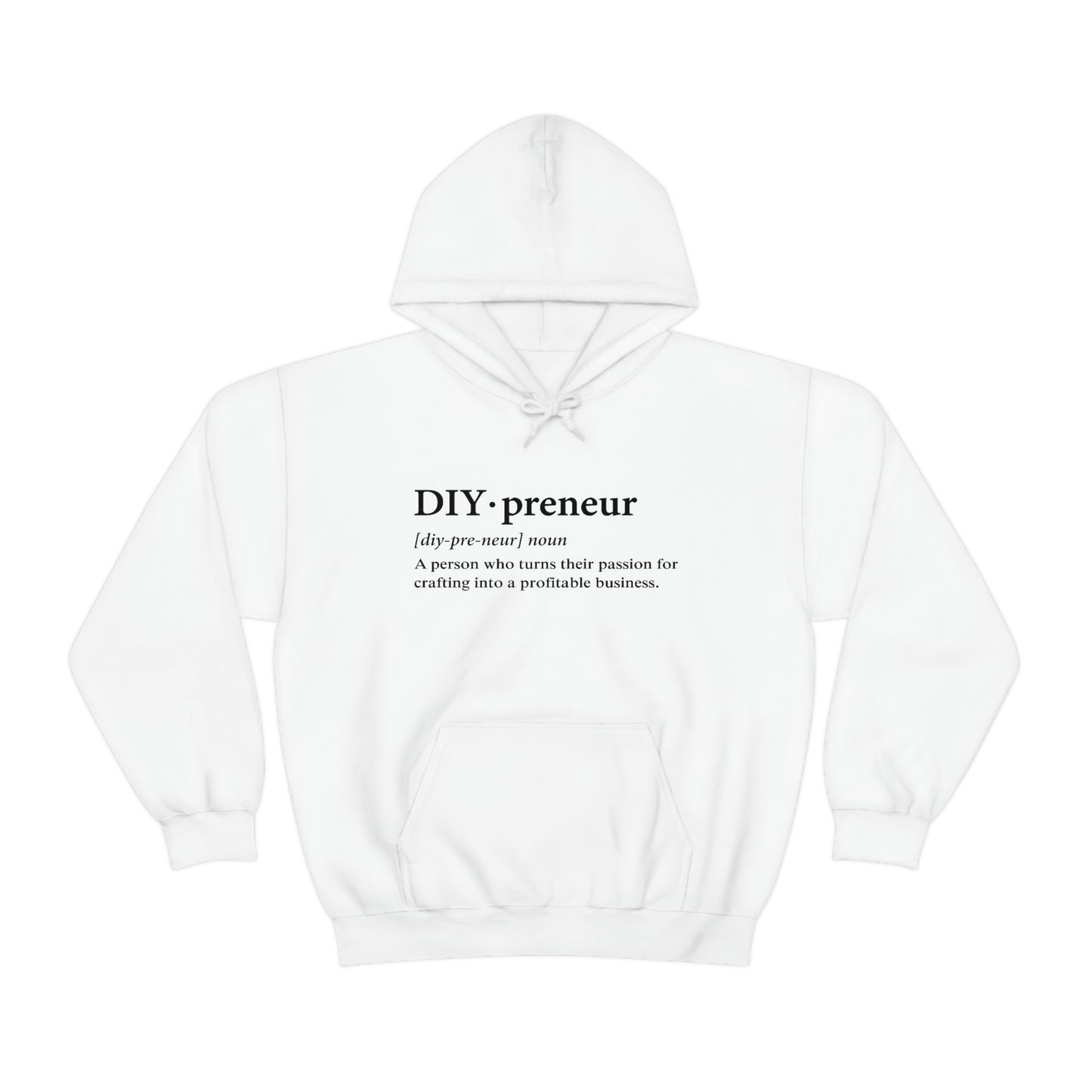 Men’s Heavy Blend™ DIY.Preneur Hooded Sweatshirt