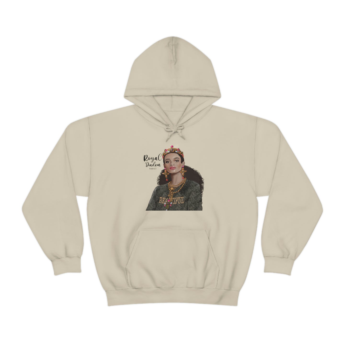 Women's Royal Diadem Heavy Blend Hooded Sweatshirt
