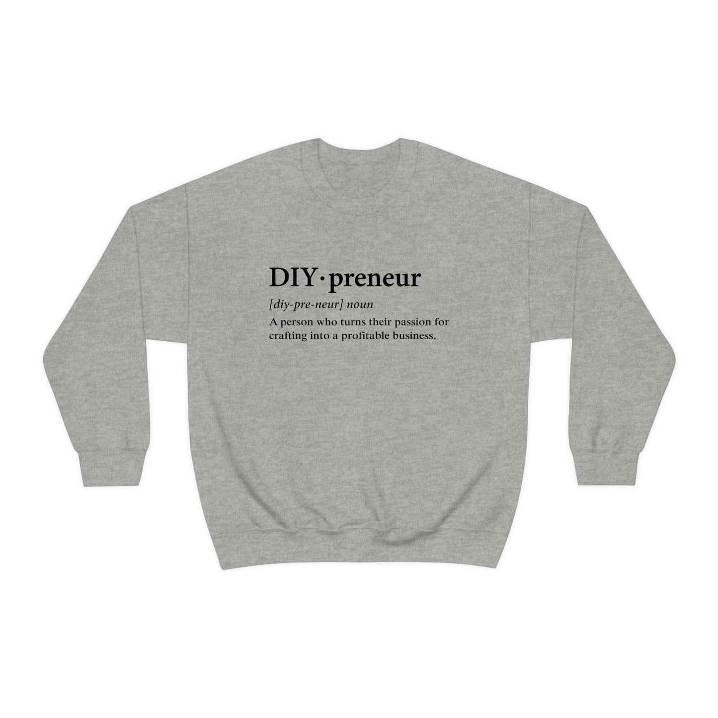 Men’s Heavy Blend™ DIY.Preneur Crewneck Sweatshirt