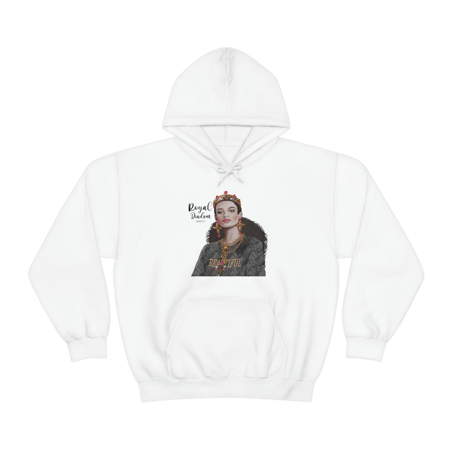 Women's Royal Diadem Heavy Blend Hooded Sweatshirt