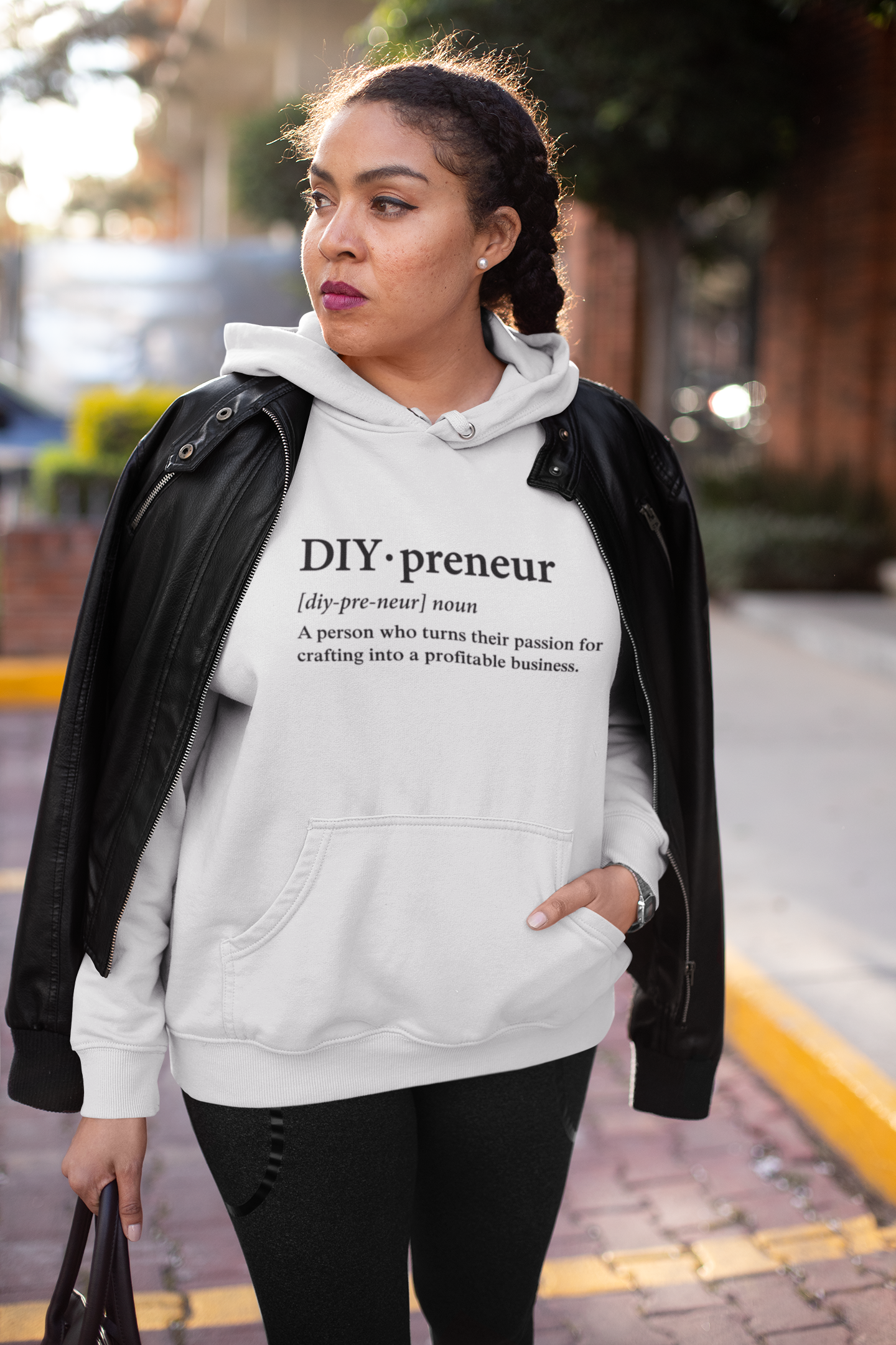 Men’s Heavy Blend™ DIY.Preneur Hooded Sweatshirt