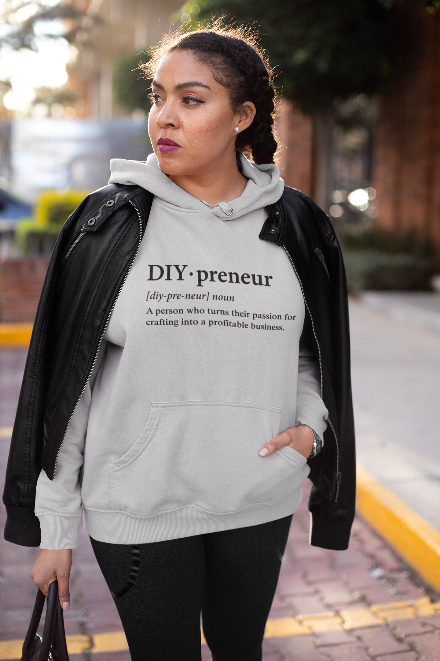 Men’s Heavy Blend™ DIY.Preneur Hooded Sweatshirt