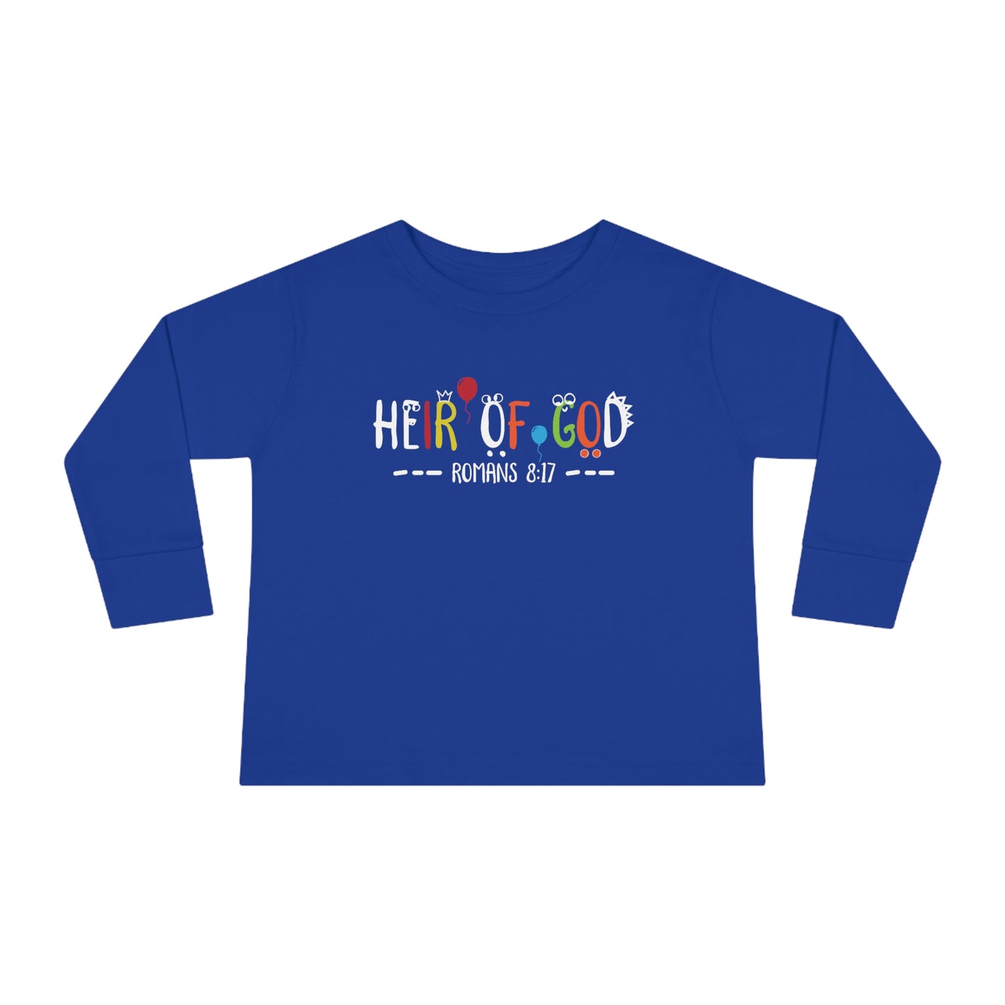 Toddler Heirs of God Long Sleeve Tee