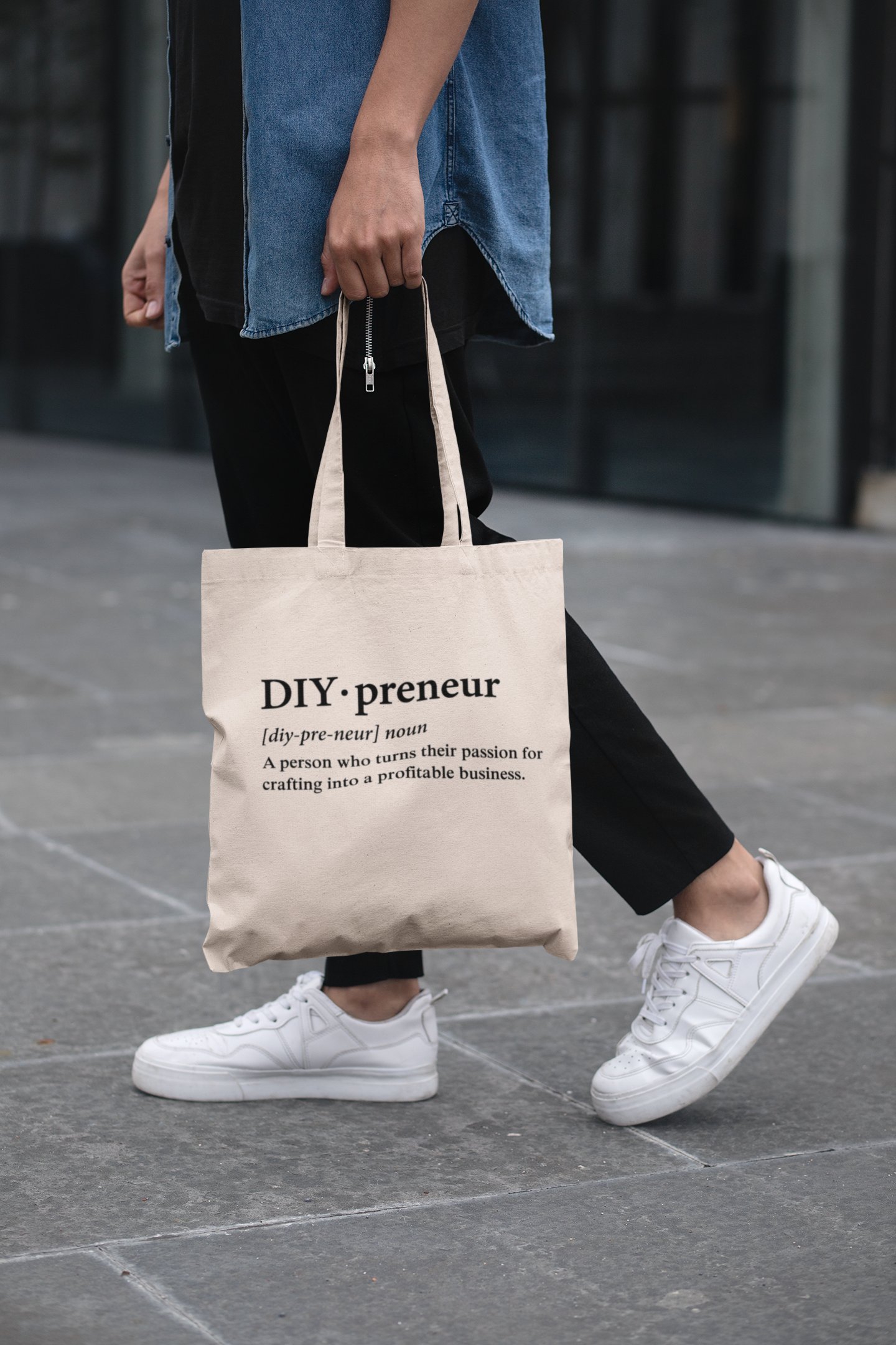 Canvas DIY.Preneur Tote Bag