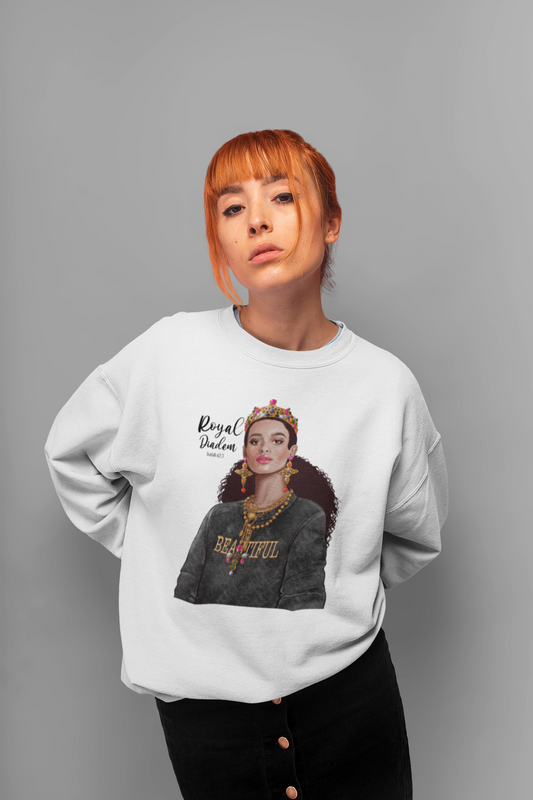 Women's Royal Diadem Heavy Blend™ Crewneck Sweatshirt