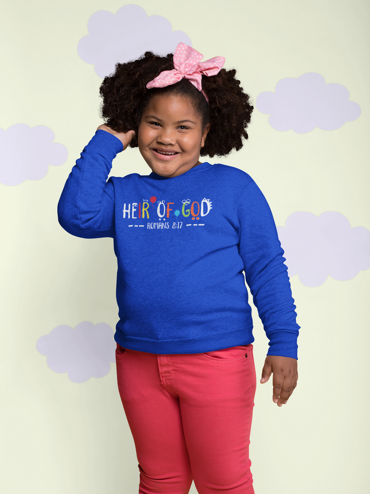 Toddler Heirs of God Long Sleeve Tee