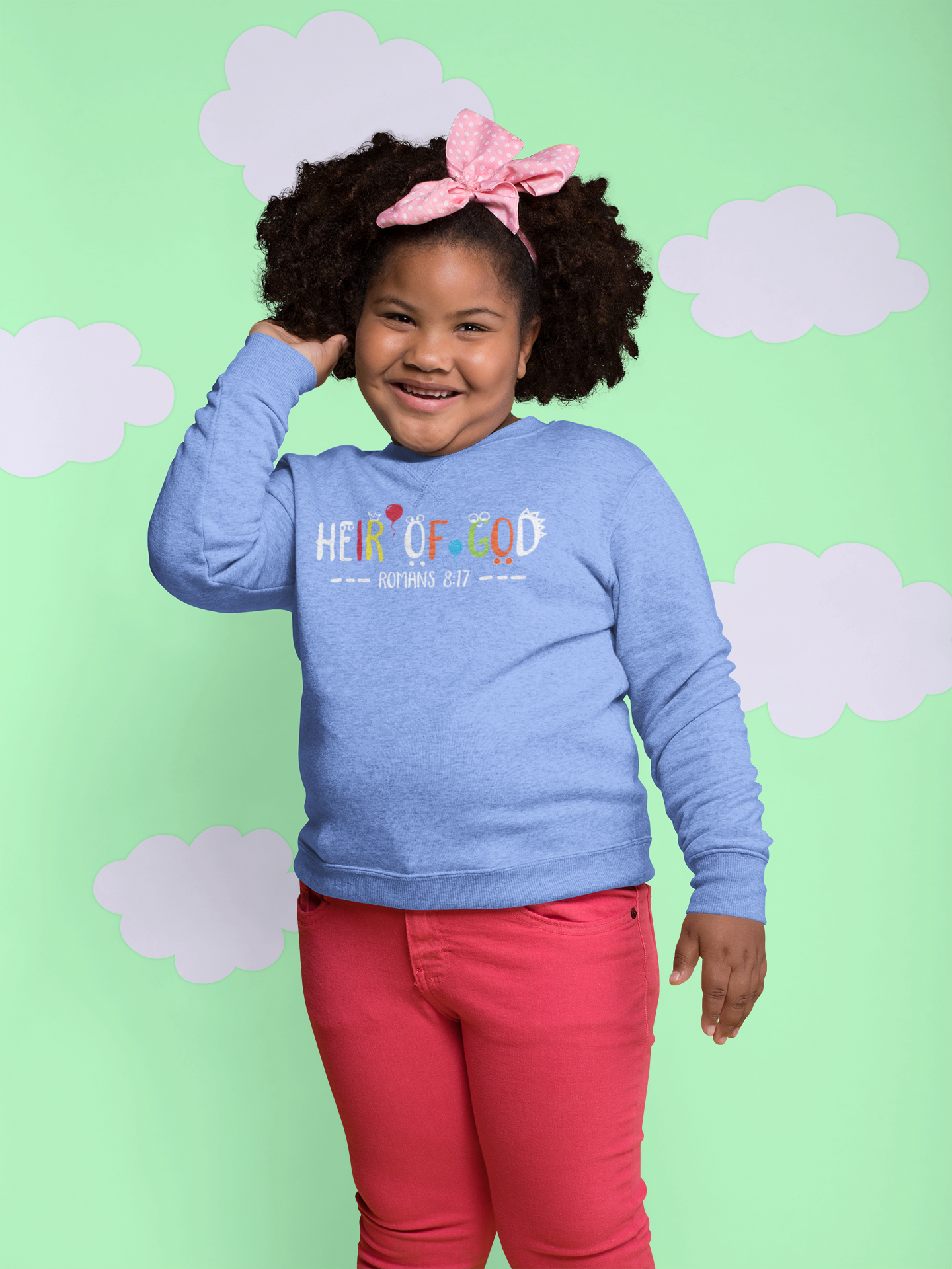 Toddler Heirs of God Long Sleeve Tee