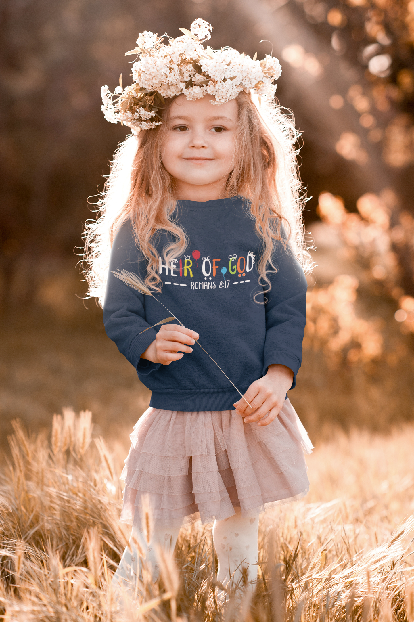 Toddler Heirs of God Long Sleeve Tee